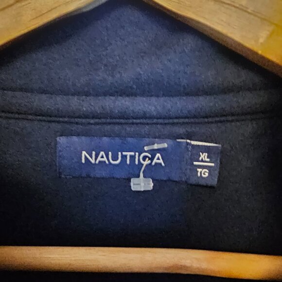 New with Tags Nautica Vest Navy Blue Xl - Picture 2 of 3